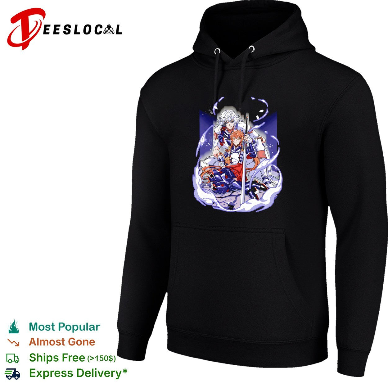 Jin and Lora from Xenoblade Chronicles 2 Tragic Couple shirt