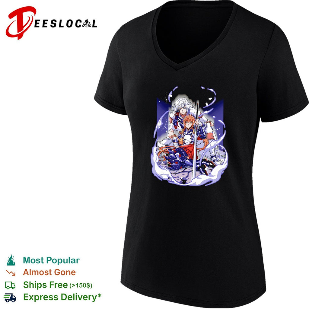 Jin and Lora from Xenoblade Chronicles 2 Tragic Couple shirt