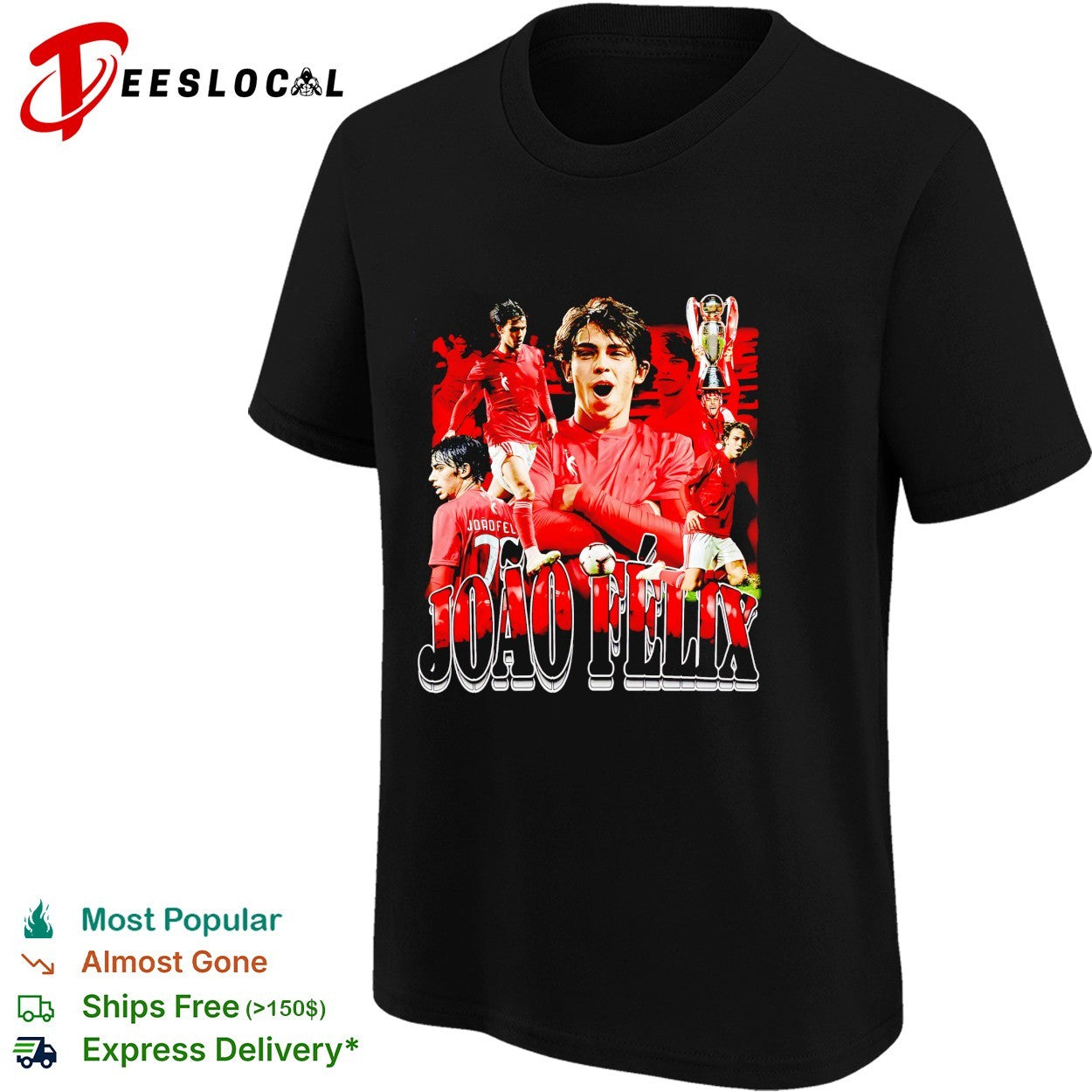Joao Felix Benfica collage shirt