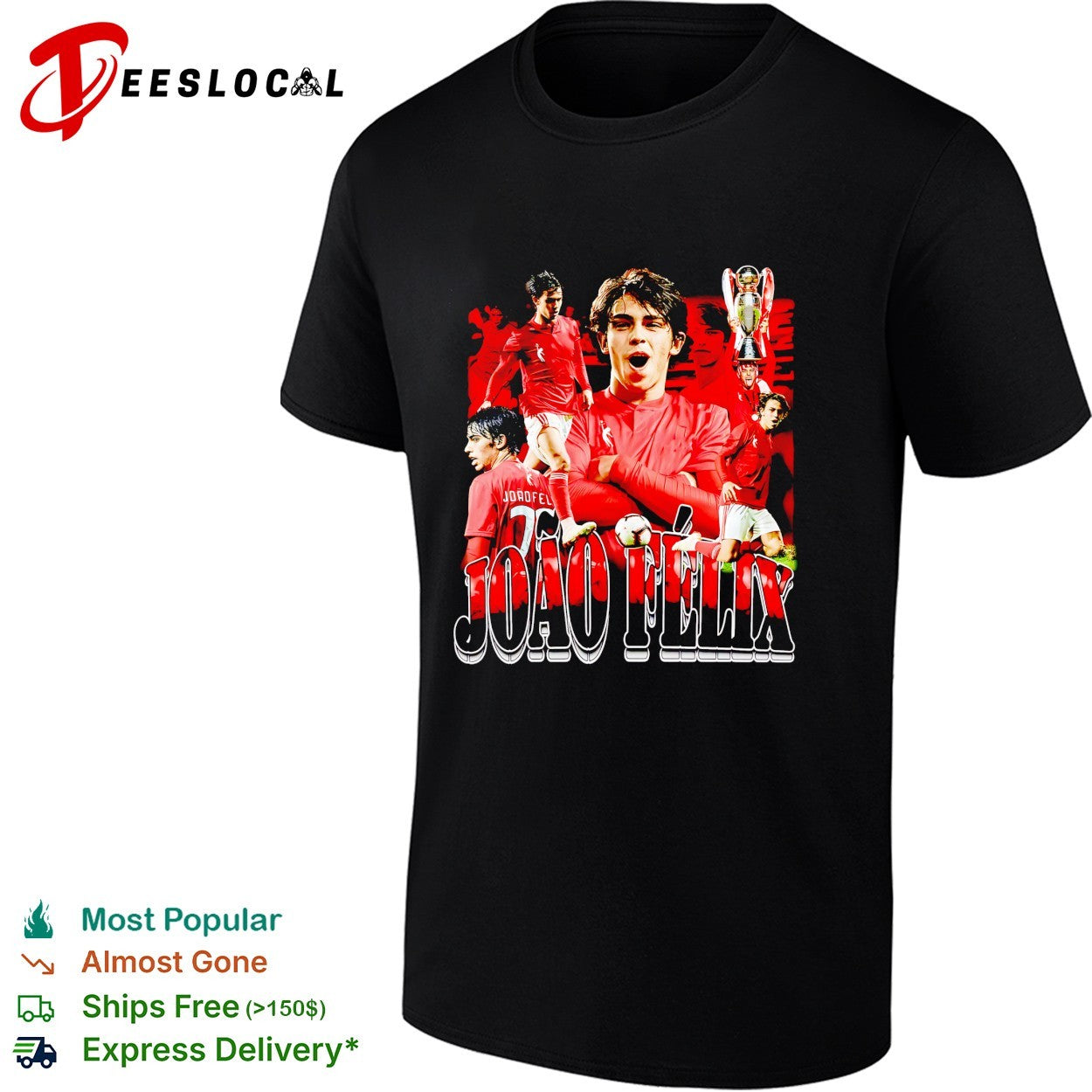 Joao Felix Benfica collage shirt