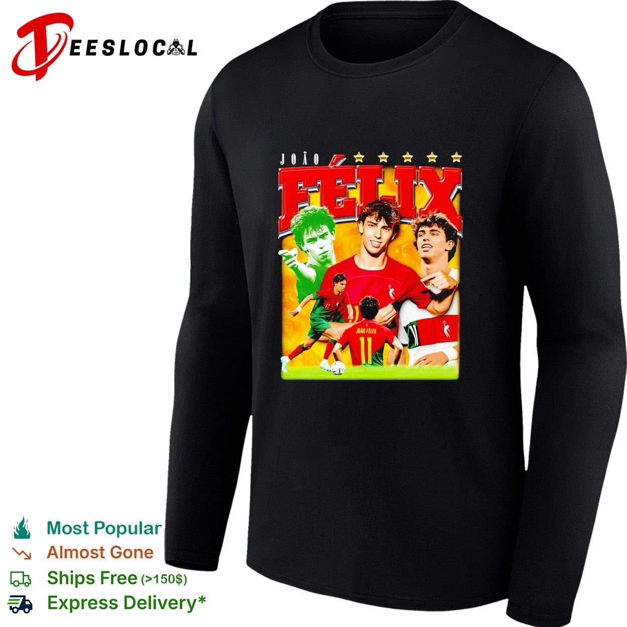 Joao Felix Portugal collage shirt