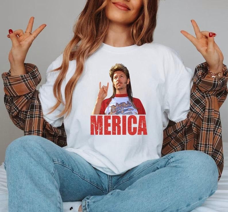 Joe Dirt Merica July 4th Shirt, Joe Dirt Merica Tshirt, Funny Joe Dirt 4th of July Shirt Hoodie, Sweatshirt | CiraTrend.com