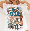 Joe Dirt ,Girly Coquette Fourth of July Shirt , Red White and Blue,Merica ,Independence Day Hoodie, Sweatshirt