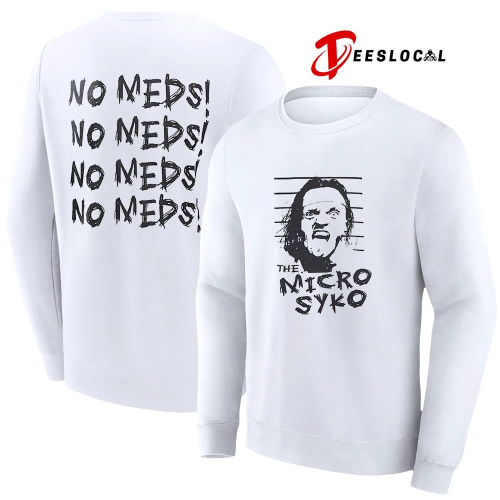 John Weena The Micro Syko no Meds mugshot repeat shirt