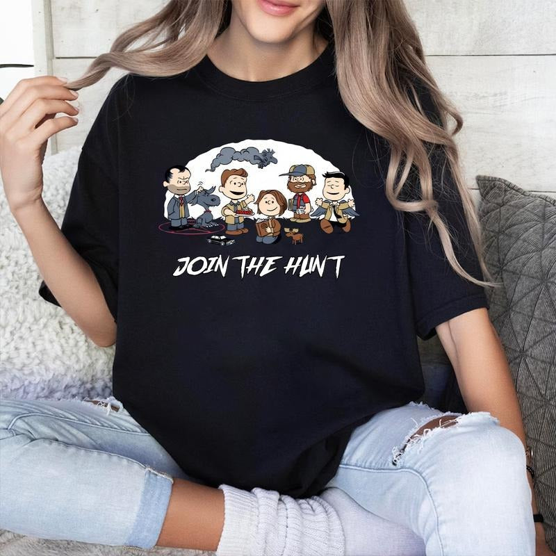 Join The Hunt T Shirt, Fashion Cotton, Full Colors, Full Sizes, For Men, For Women Hoodie, Sweatshirt | CiraTrend.com