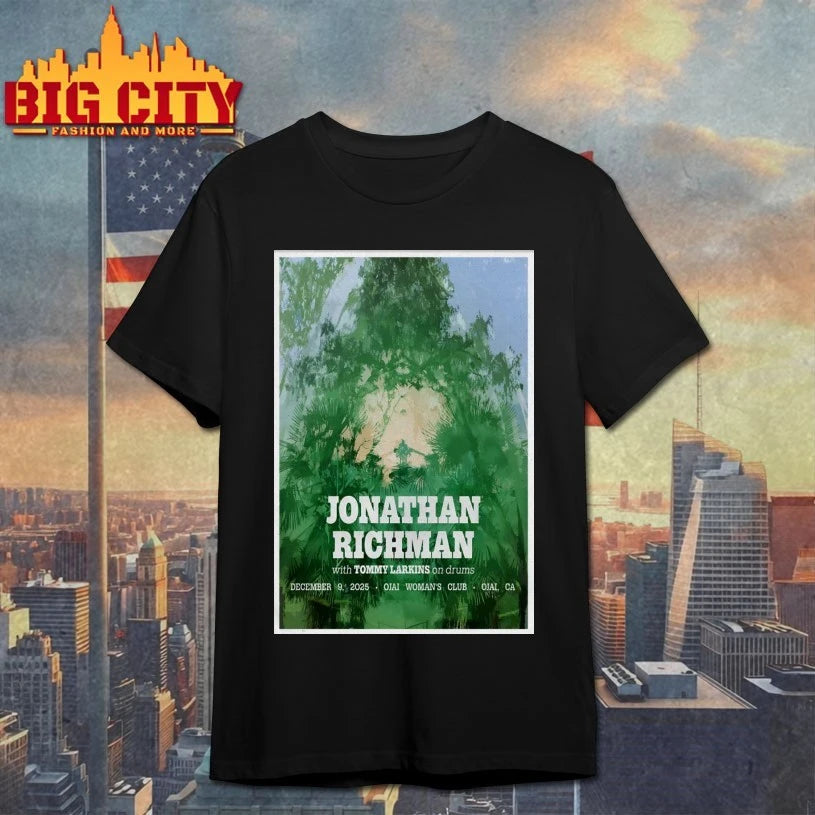 Jonathan Richman 12-9-2025 Ojai CA Poster shirt