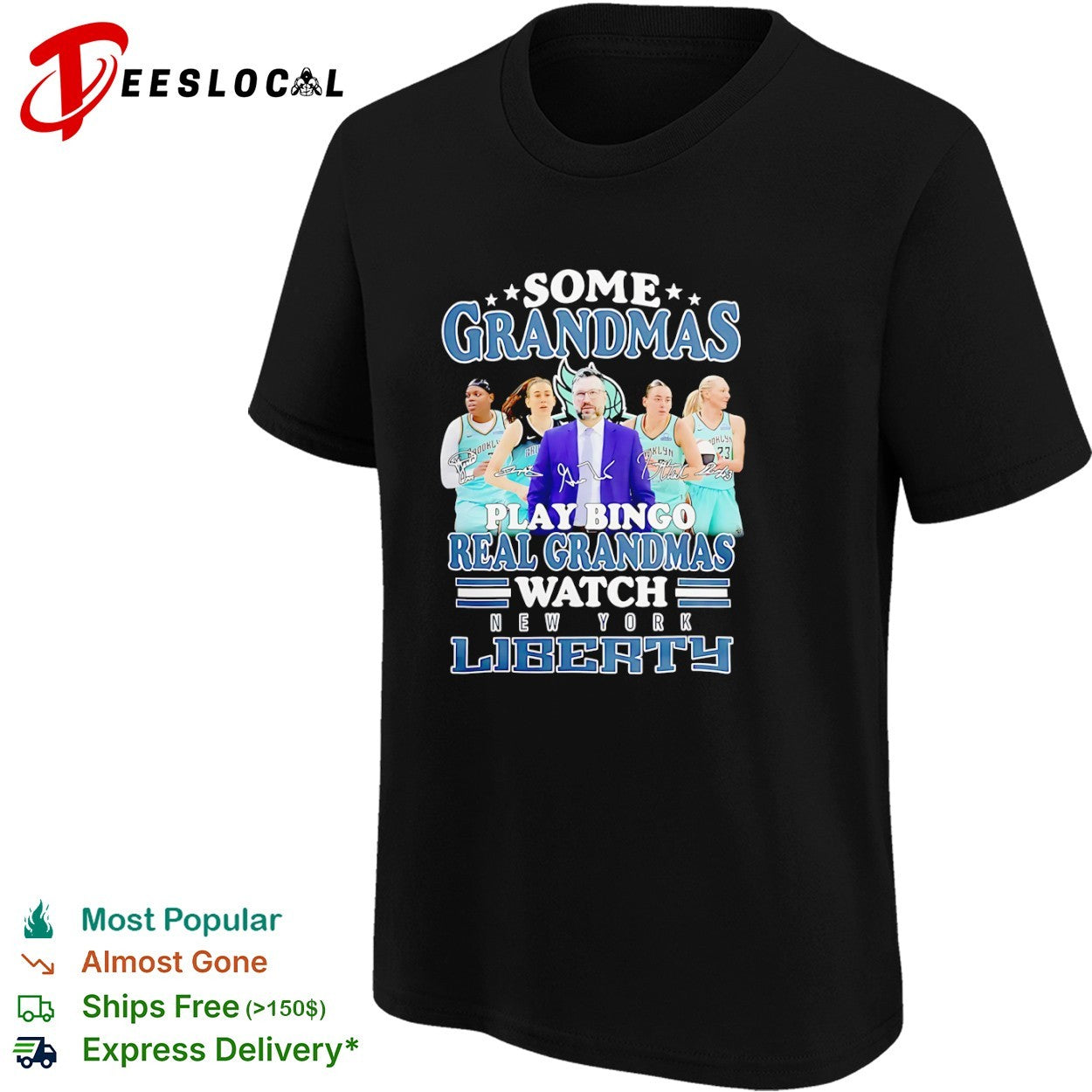 Jonquel Jones Breanna Stewart Sandy Brondello Sabrina Ionescu New York Liberty shirt