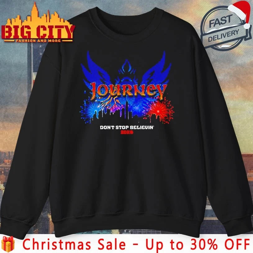 Journey NYE 2026 Celebration shirt