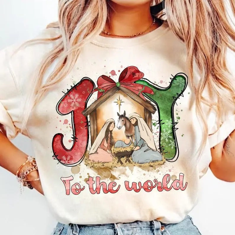 Joy To The World, Coquette Jesus Christmas, Baby Jesus, Christian Christmas, Bible Verse, Nativity Scene , Oh Holy Night...