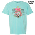 Joyful Peaceful Cheerful Tree Comfort Colors T-Shirt 'NLB' Hoodie, Sweatshirt | CiraTrend.com