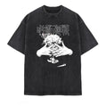 Jujutsu Vintage Washed Shirt, Megumi Gojo Anime Manga Unisex Shirts, Cool Japanese Anime Graphic Tees Gift Menswear Top...