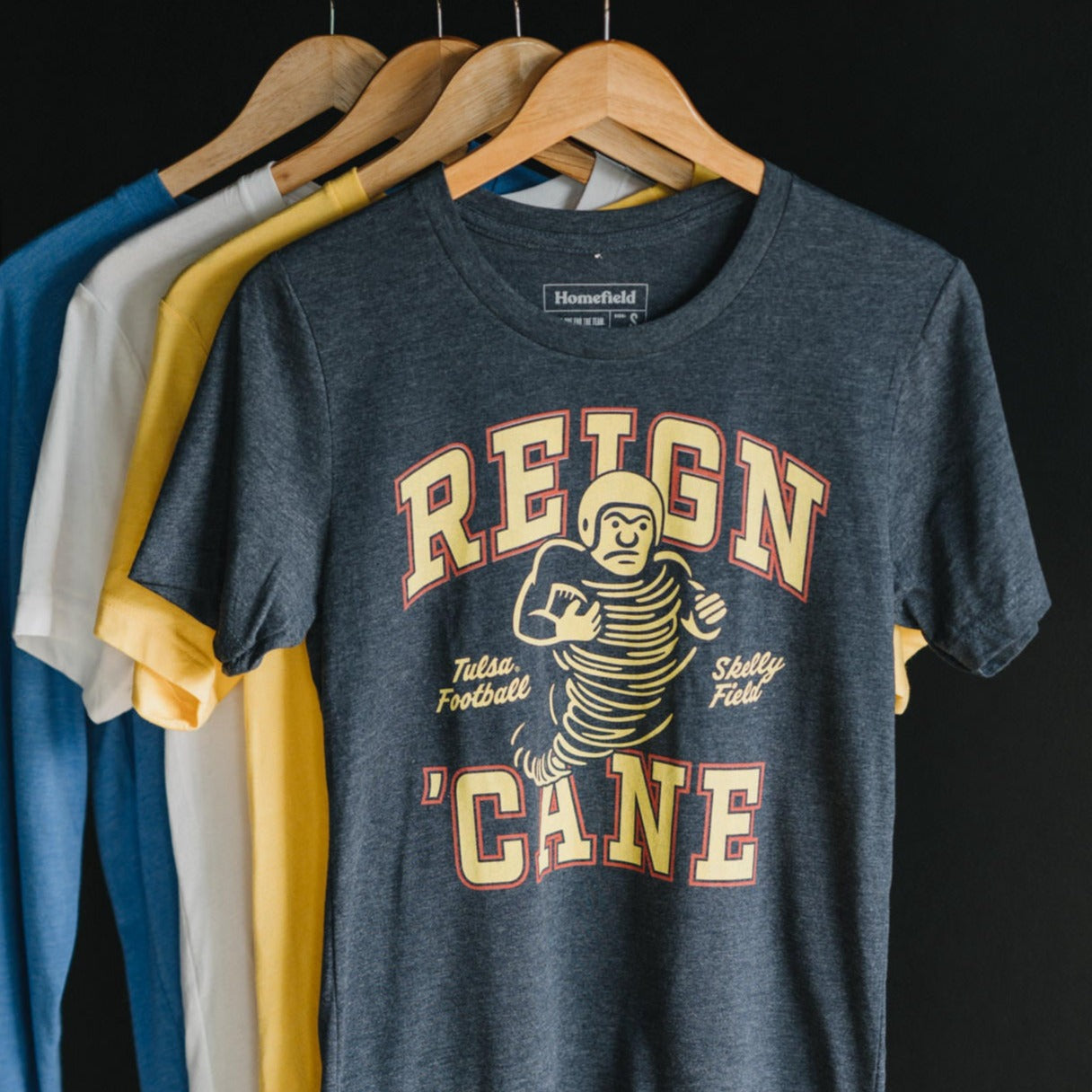 Tulsa Football "Reign 'Cane" Tee Style001
