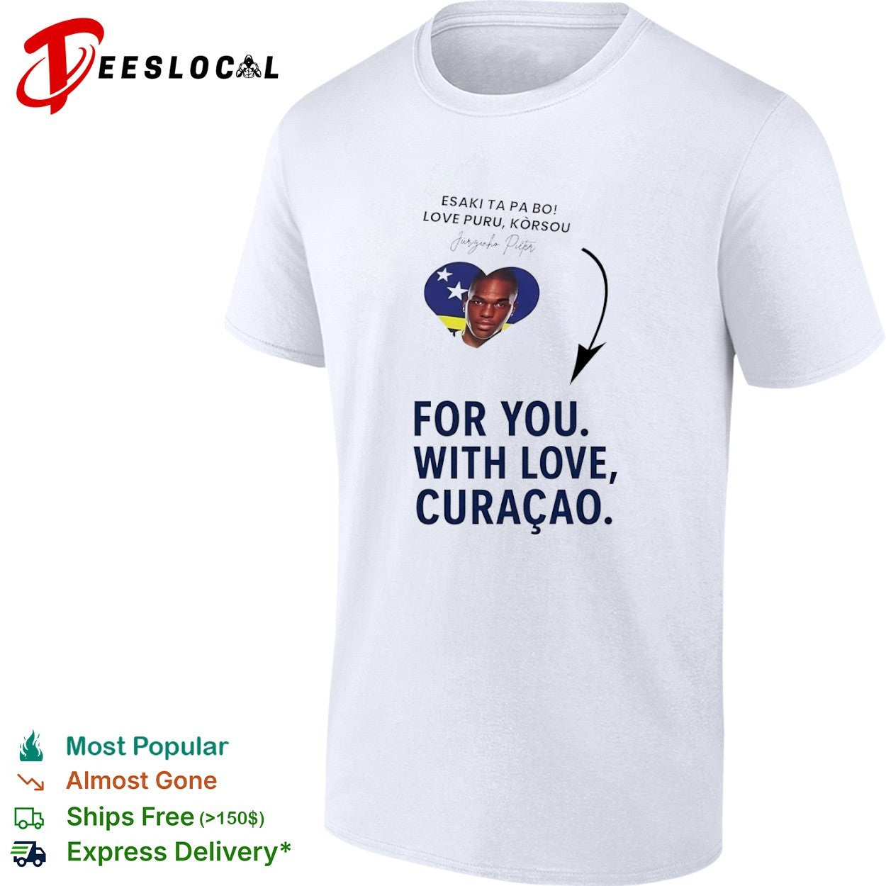 Jurickson Profar Curaçao Esaki Ta Pa Bo Love Puru shirt