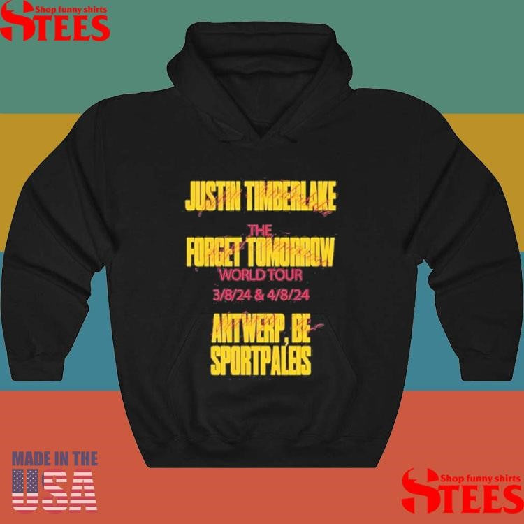 Justin Timberlake Antwerp Tour Event T-shirt