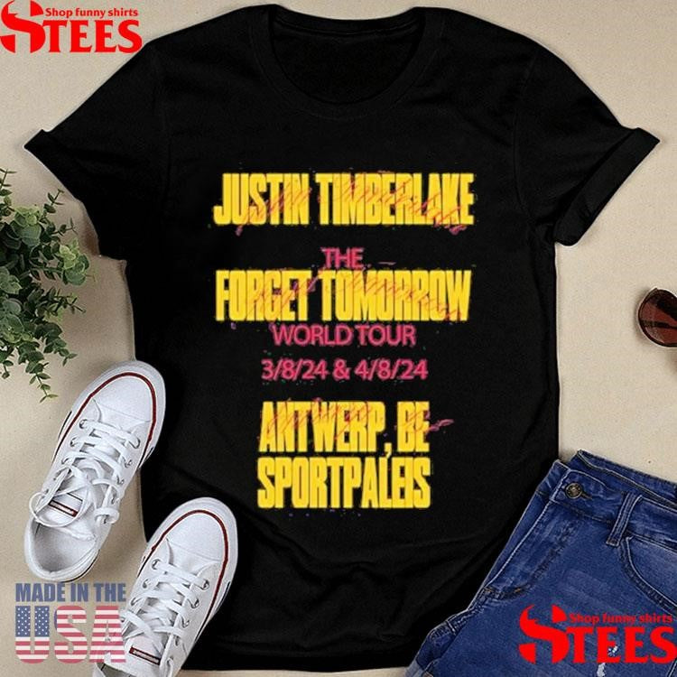 Justin Timberlake Antwerp Tour Event T-shirt