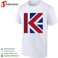 K Union Jack Flag National Basketball shirt