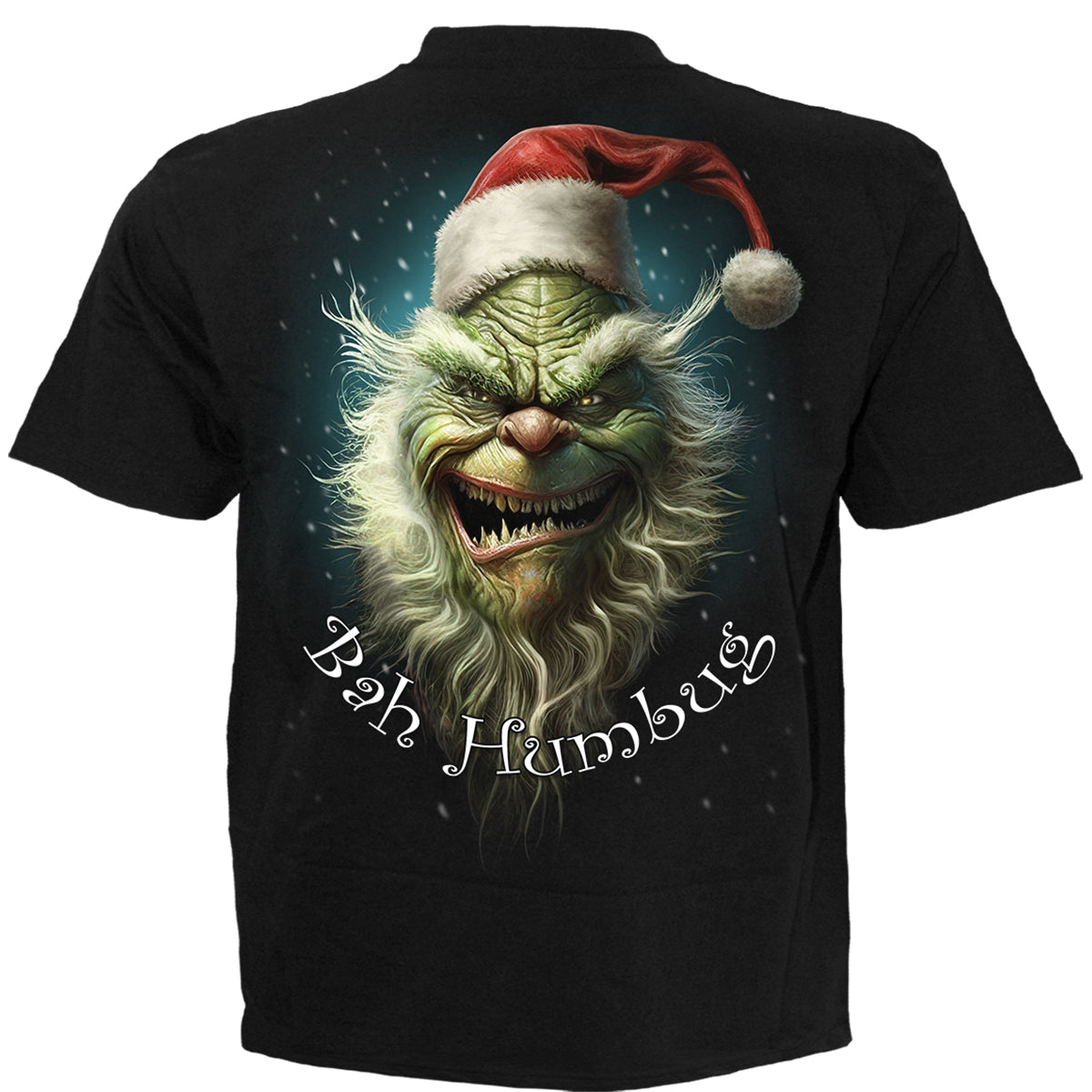 BAH HUMBUG - T-Shirt Black Hoodie, Sweatshirt | CiraTrend.com (Image 2)
