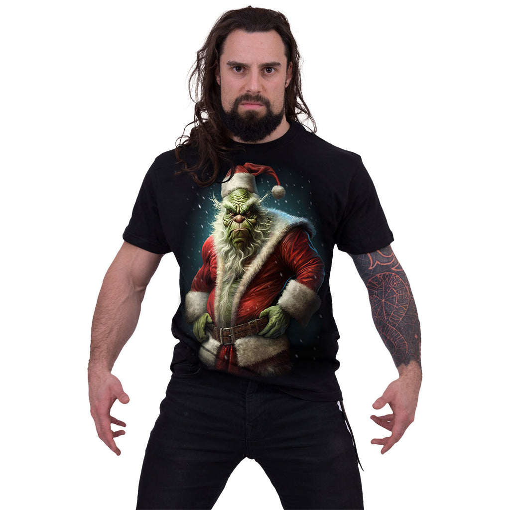 BAH HUMBUG - T-Shirt Black Hoodie, Sweatshirt | CiraTrend.com (Image 3)