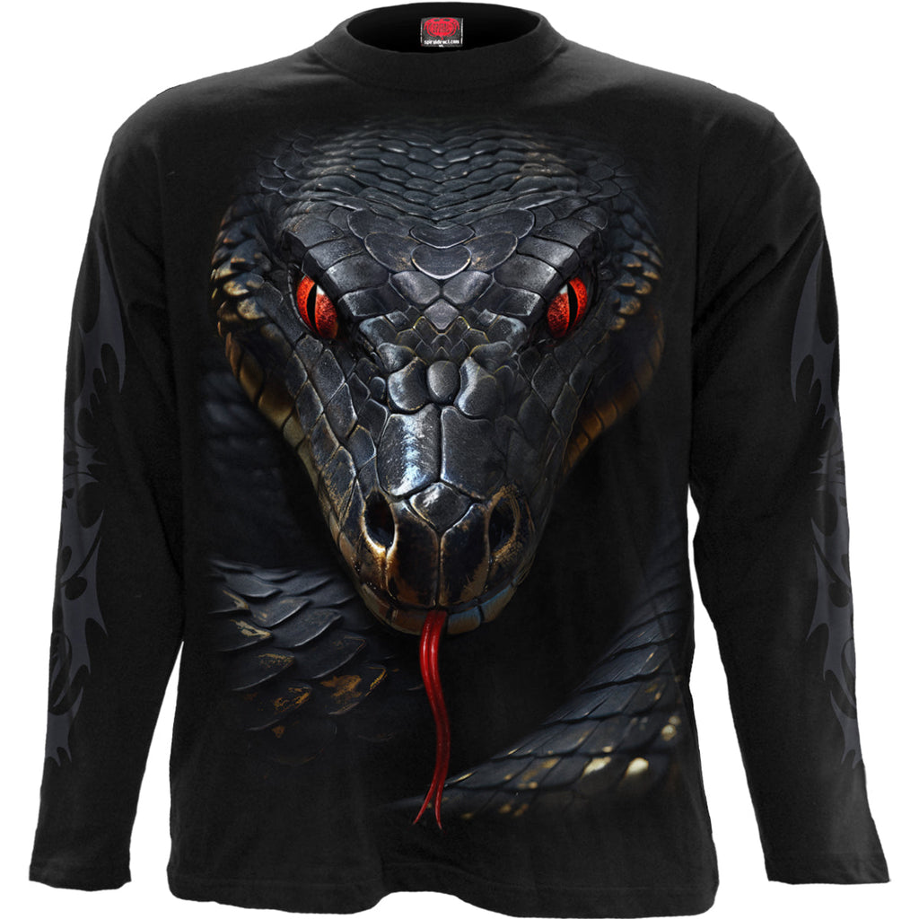 BASILISK - Longsleeve T-Shirt Black Hoodie, Sweatshirt | CiraTrend.com (Image 1)