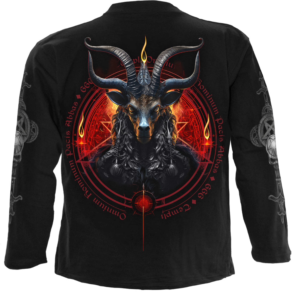 BAPHOMET - Longsleeve T-Shirt Black Hoodie, Sweatshirt | CiraTrend.com (Image 2)