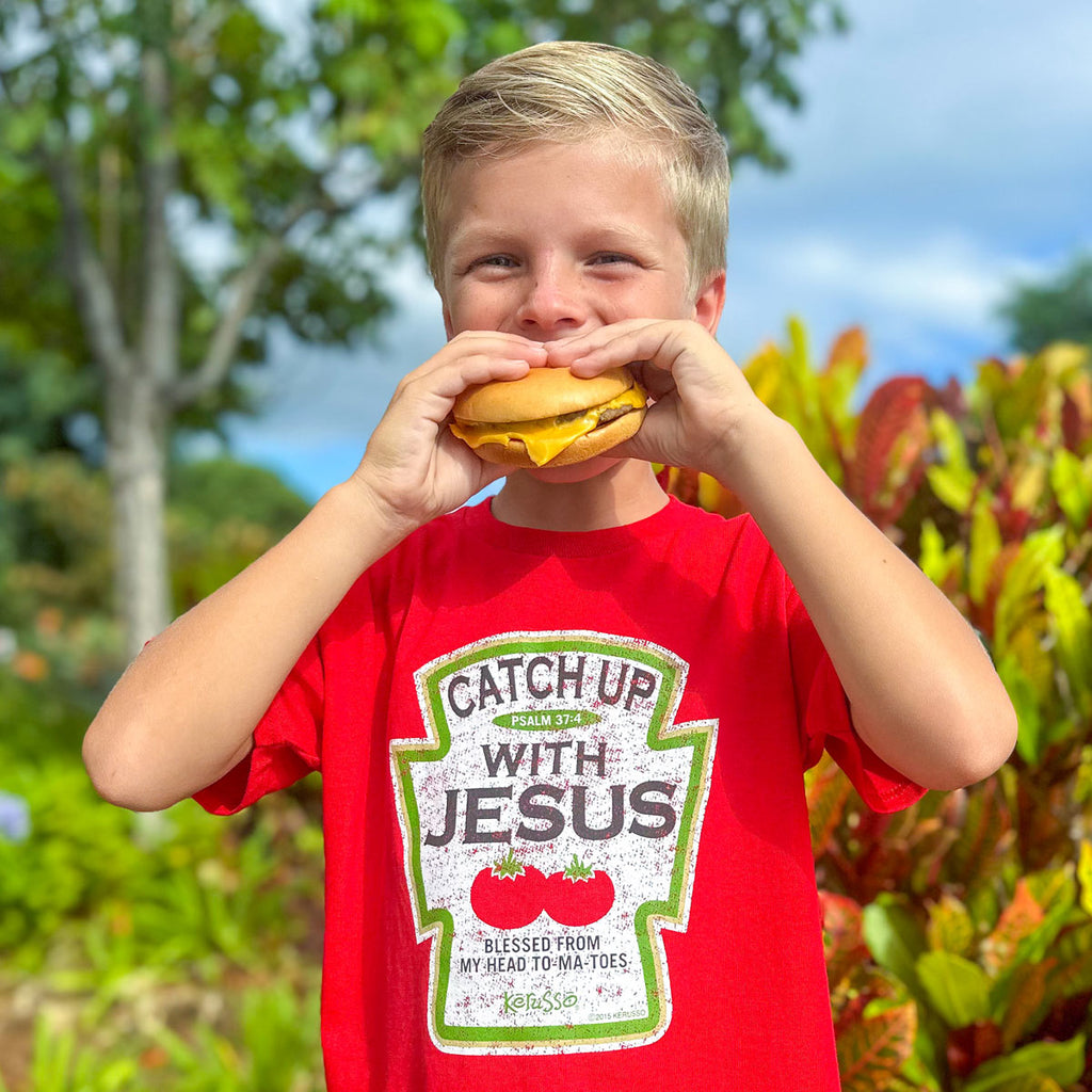 Kerusso Kids T-Shirt Catch Up Hoodie, Sweatshirt | CiraTrend.com (Image 4)