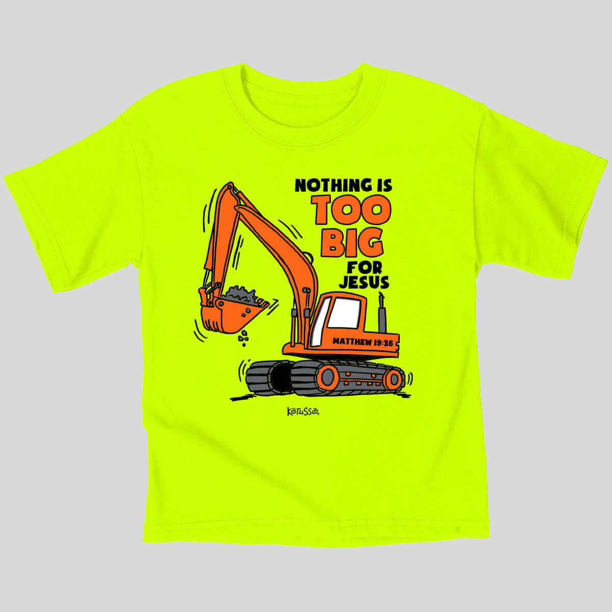 Kerusso Kids T-Shirt Nothing Too Big Matthew 19:26 Hoodie, Sweatshirt | CiraTrend.com (Image 1)