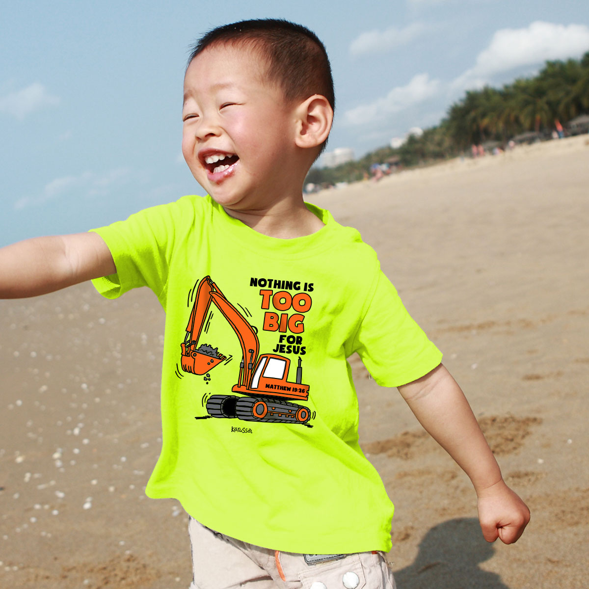 Kerusso Kids T-Shirt Nothing Too Big Matthew 19:26 Hoodie, Sweatshirt | CiraTrend.com (Image 4)