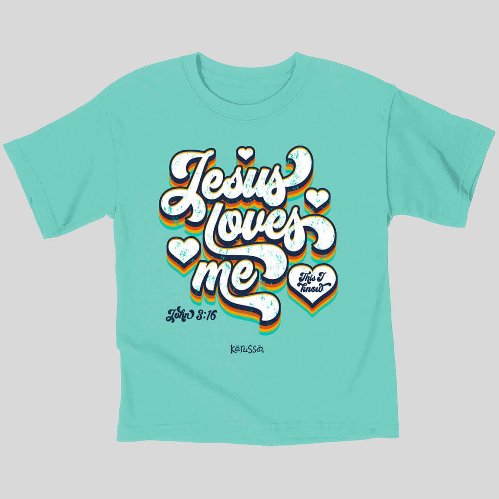 Kerusso Kids T-Shirt Jesus Loves Me Hoodie, Sweatshirt | CiraTrend.com (Image 1)