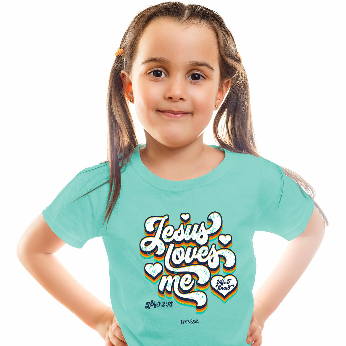 Kerusso Kids T-Shirt Jesus Loves Me Hoodie, Sweatshirt | CiraTrend.com (Image 4)