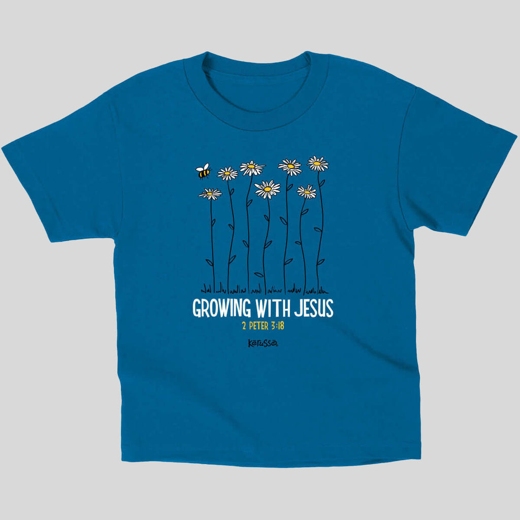 Kerusso Kids T-Shirt Growing With Jesus Hoodie, Sweatshirt | CiraTrend.com (Image 1)
