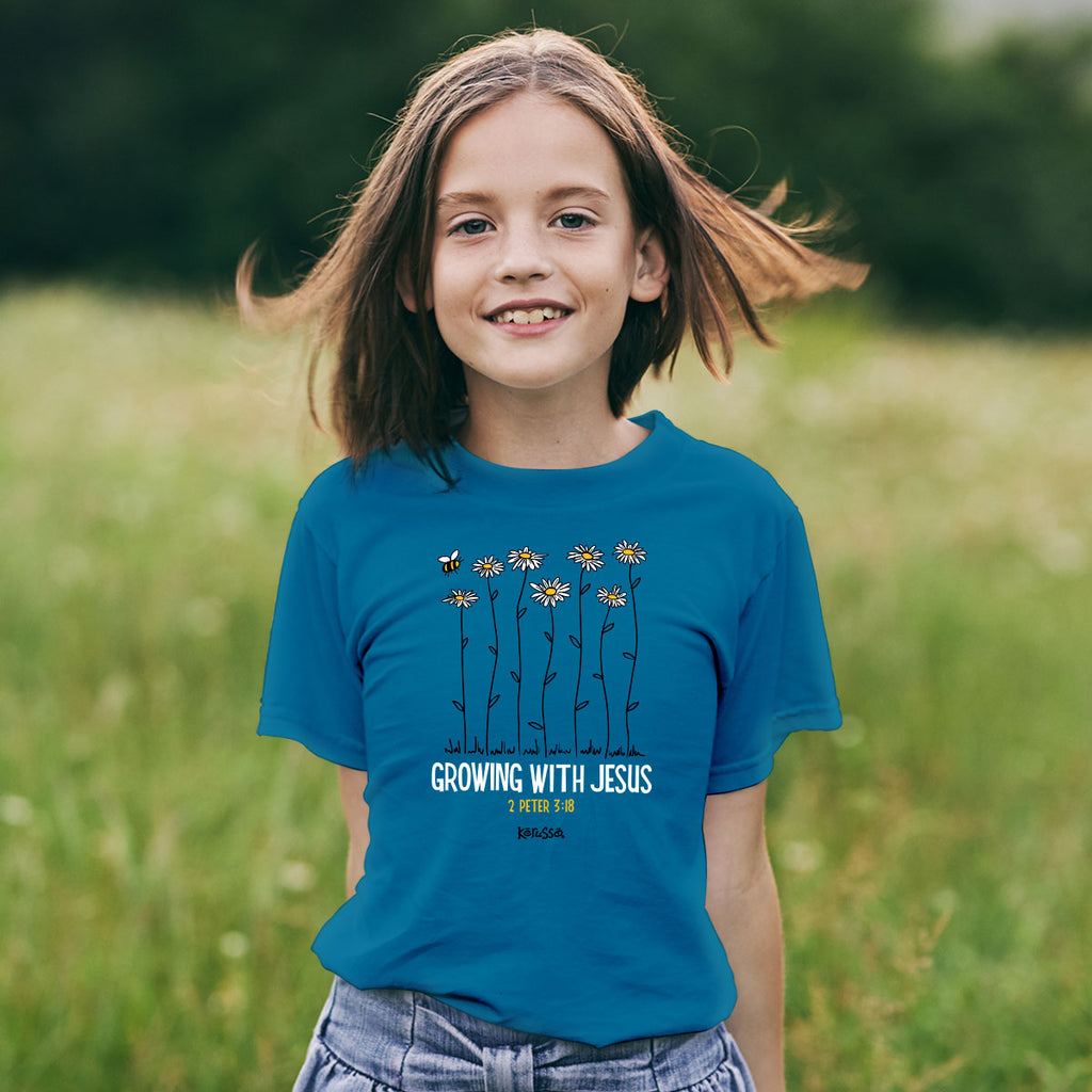 Kerusso Kids T-Shirt Growing With Jesus Hoodie, Sweatshirt | CiraTrend.com (Image 3)