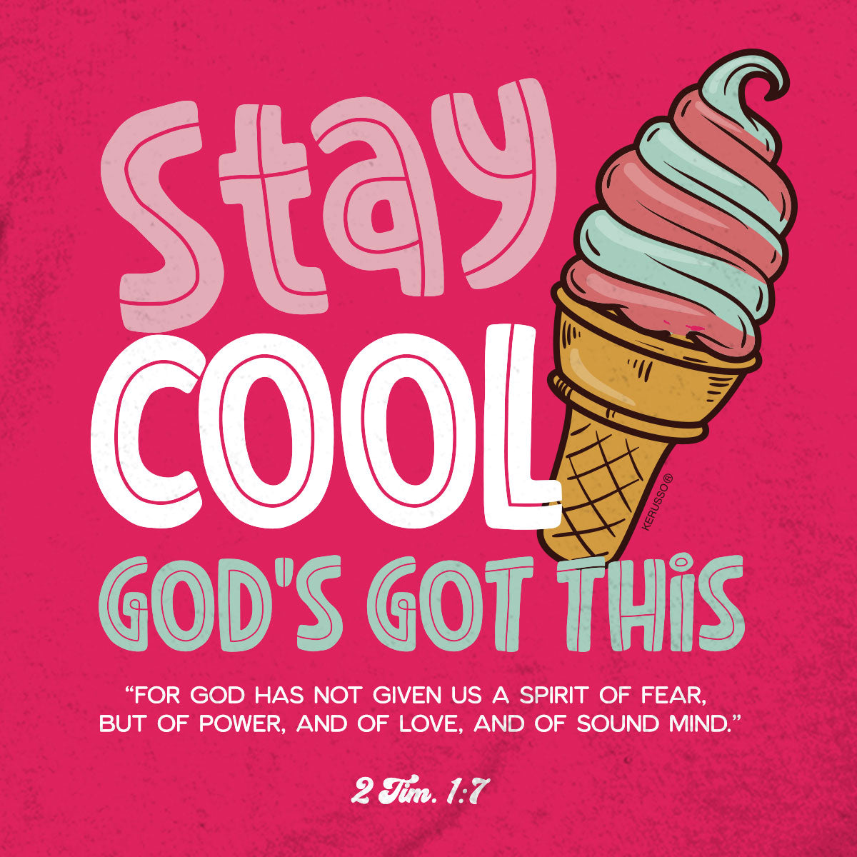 Kerusso Kids T-Shirt Stay Cool God's Got This Hoodie, Sweatshirt | CiraTrend.com (Image 2)