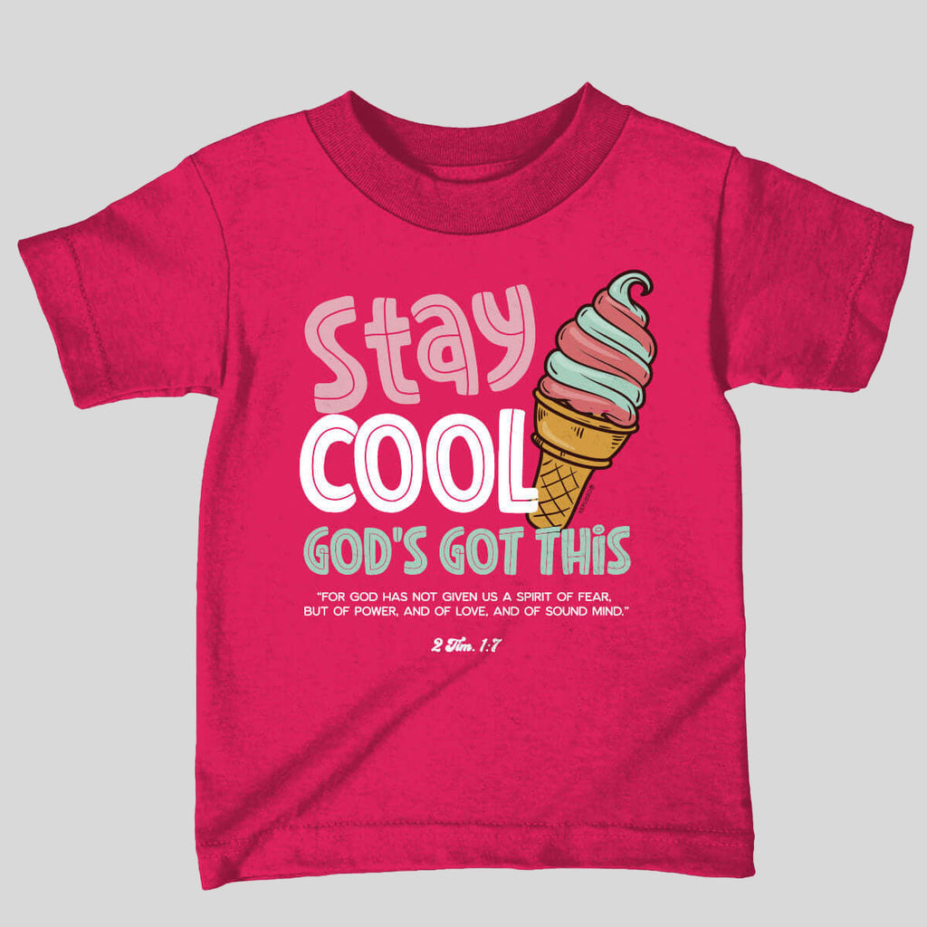 Kerusso Kids T-Shirt Stay Cool God's Got This Hoodie, Sweatshirt | CiraTrend.com (Image 1)