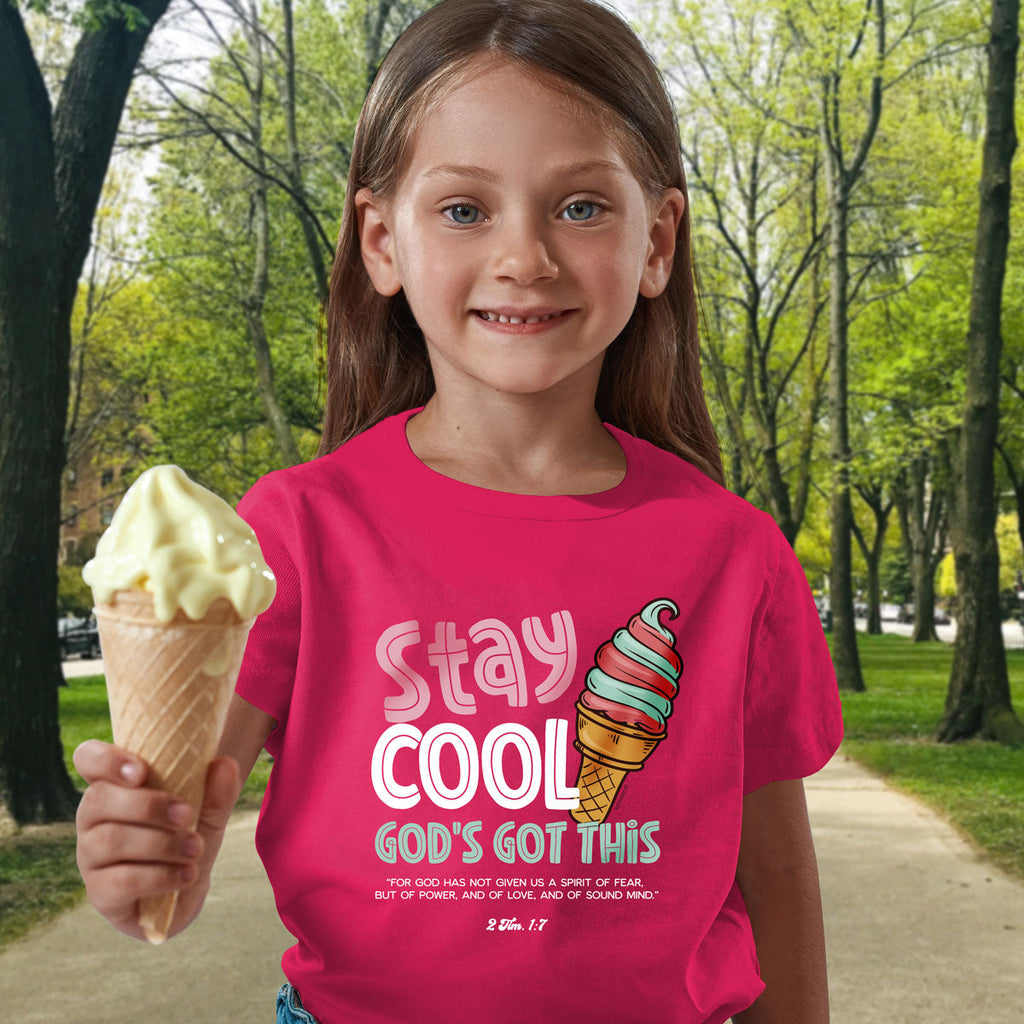 Kerusso Kids T-Shirt Stay Cool God's Got This Hoodie, Sweatshirt | CiraTrend.com (Image 3)