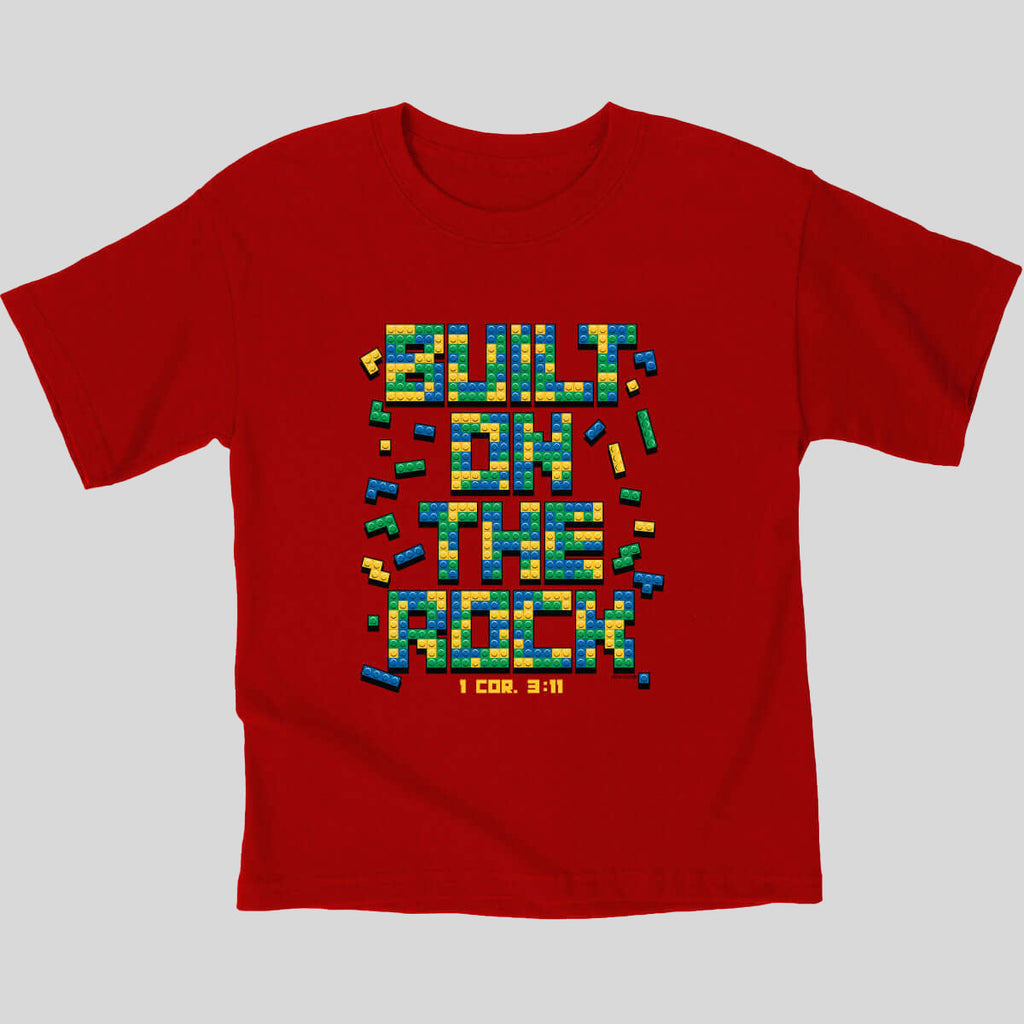 Kerusso Kids T-Shirt Building On The Rock Of Jesus Hoodie, Sweatshirt | CiraTrend.com (Image 1)