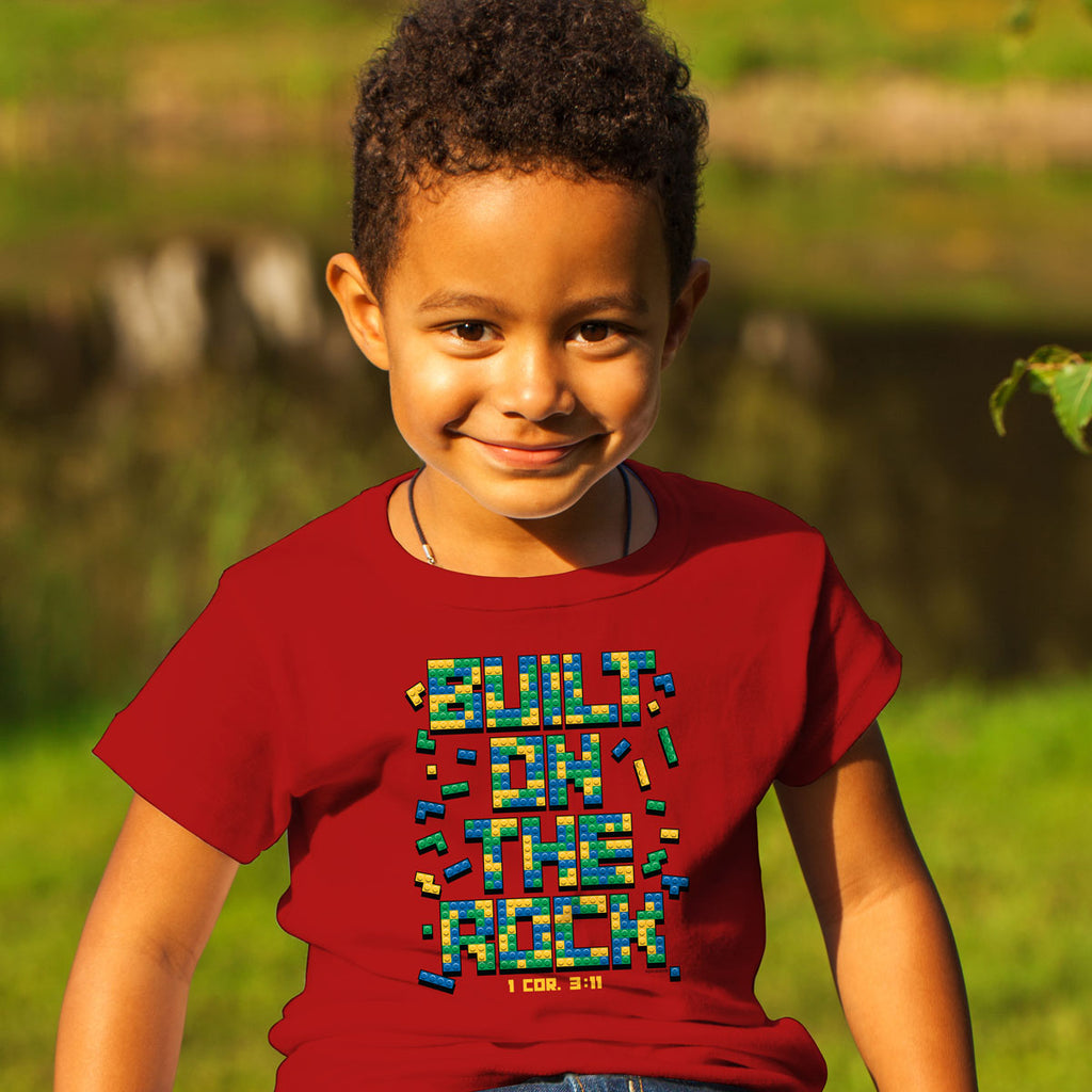 Kerusso Kids T-Shirt Building On The Rock Of Jesus Hoodie, Sweatshirt | CiraTrend.com (Image 3)