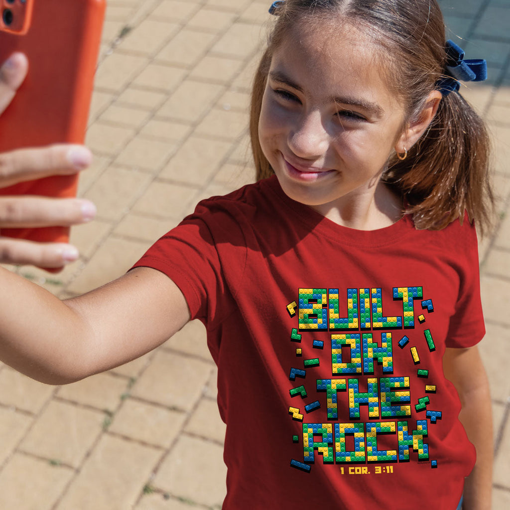 Kerusso Kids T-Shirt Building On The Rock Of Jesus Hoodie, Sweatshirt | CiraTrend.com (Image 4)