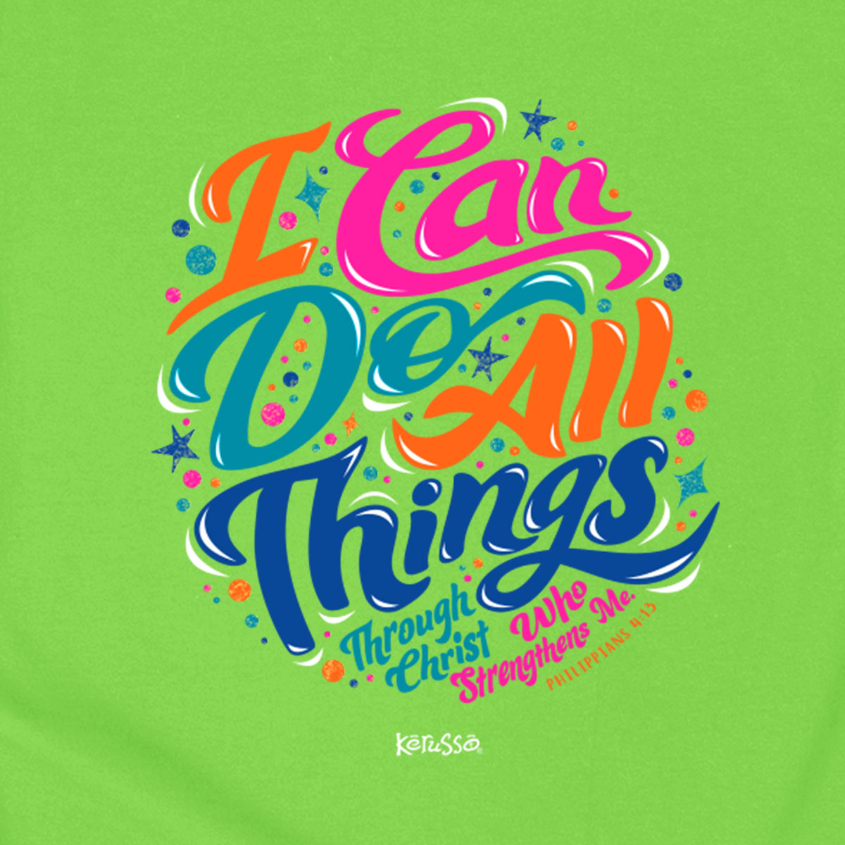 Kerusso Kids T-Shirt I Can Do All Things Hoodie, Sweatshirt | CiraTrend.com (Image 2)