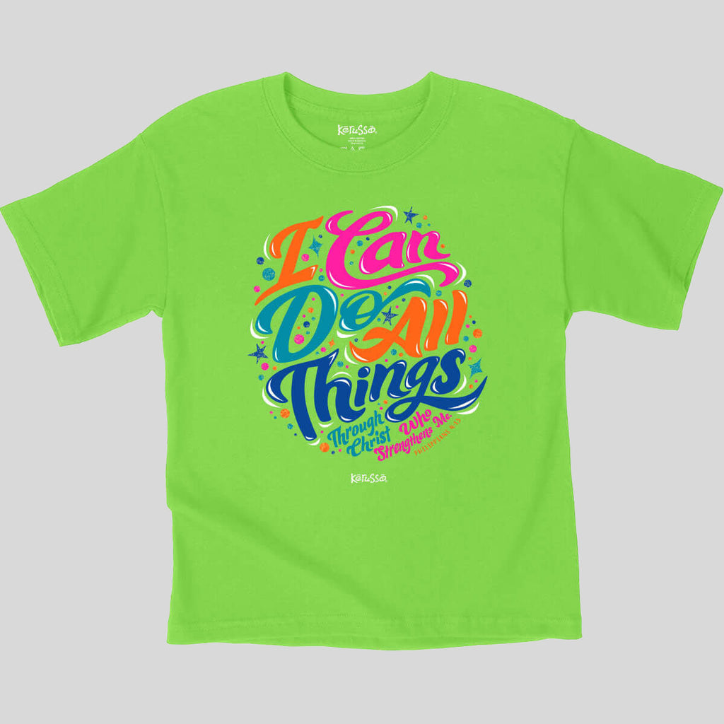 Kerusso Kids T-Shirt I Can Do All Things Hoodie, Sweatshirt | CiraTrend.com (Image 1)