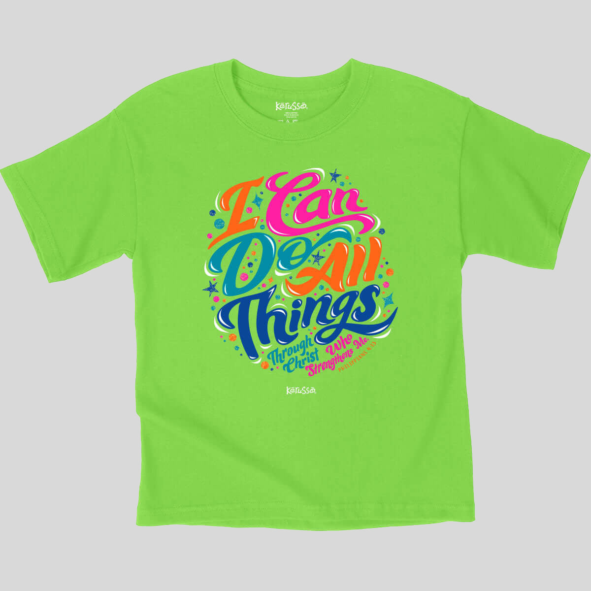 Kerusso Kids T-Shirt I Can Do All Things Hoodie, Sweatshirt | CiraTrend.com (Image 1)