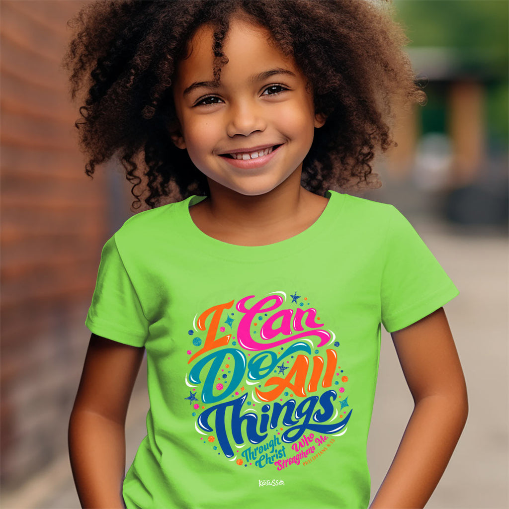 Kerusso Kids T-Shirt I Can Do All Things Hoodie, Sweatshirt | CiraTrend.com (Image 3)