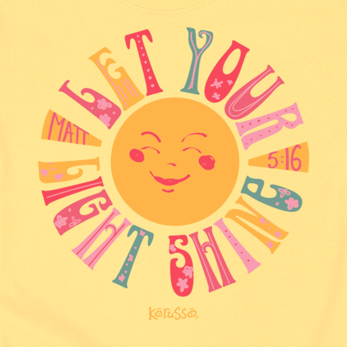 Kerusso Kids T-Shirt Let Your Light Shine Hoodie, Sweatshirt | CiraTrend.com (Image 2)