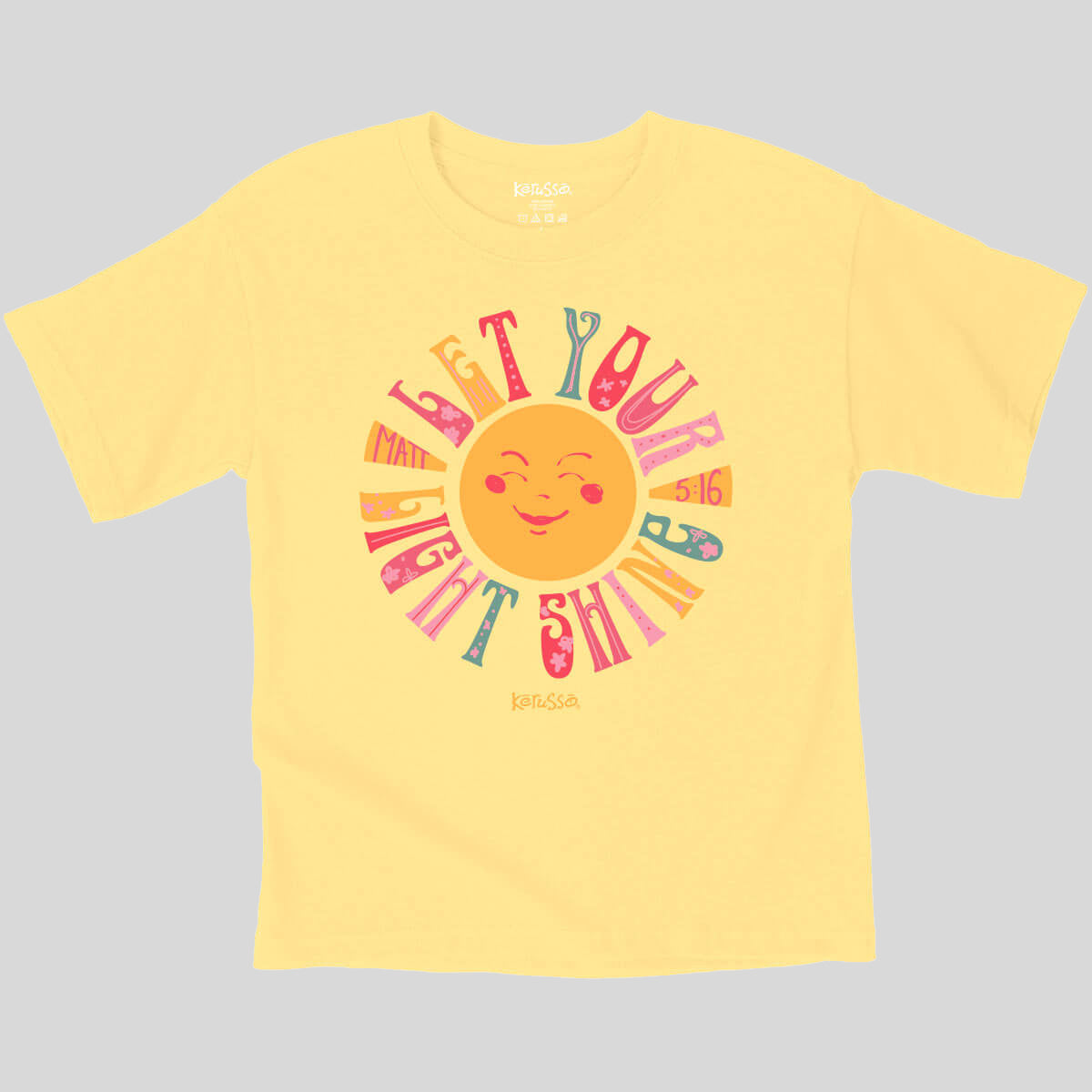 Kerusso Kids T-Shirt Let Your Light Shine Hoodie, Sweatshirt | CiraTrend.com (Image 1)