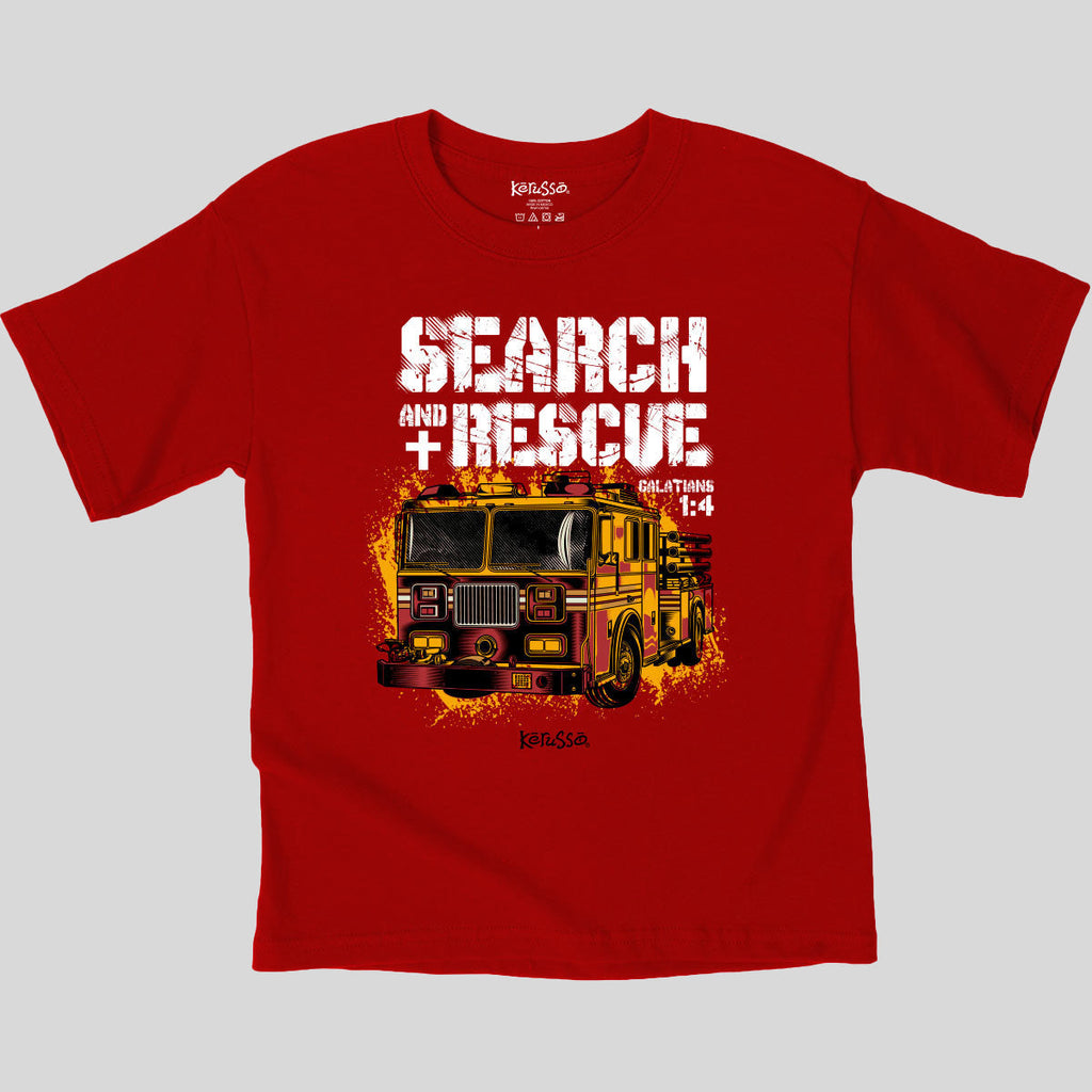 Kerusso Kids T-Shirt Search And Rescue Hoodie, Sweatshirt | CiraTrend.com (Image 1)