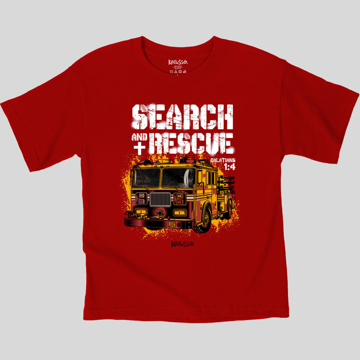 Kerusso Kids T-Shirt Search And Rescue Hoodie, Sweatshirt | CiraTrend.com (Image 1)