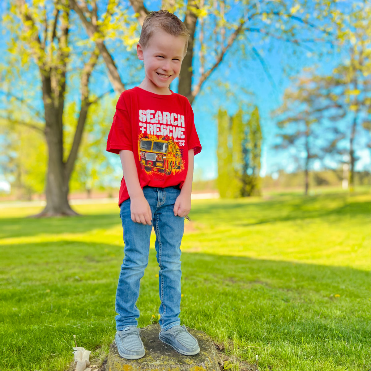 Kerusso Kids T-Shirt Search And Rescue Hoodie, Sweatshirt | CiraTrend.com (Image 4)