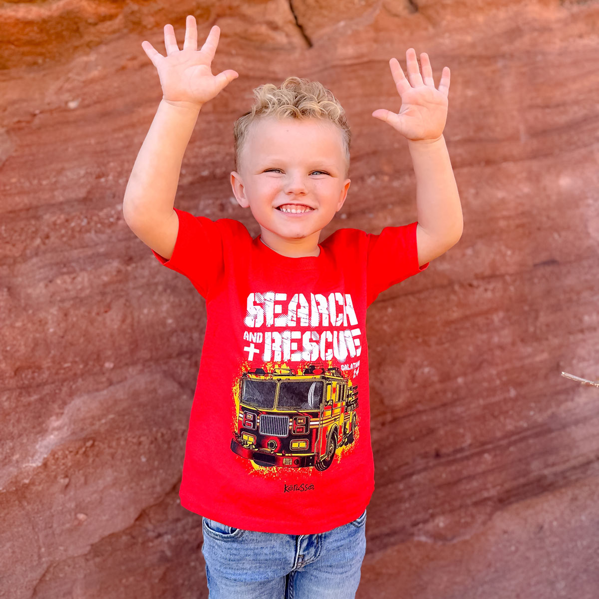 Kerusso Kids T-Shirt Search And Rescue Hoodie, Sweatshirt | CiraTrend.com (Image 3)