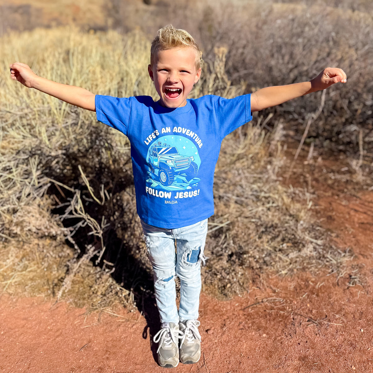Kerusso Kids T-Shirt Follow Jesus Hoodie, Sweatshirt | CiraTrend.com (Image 4)