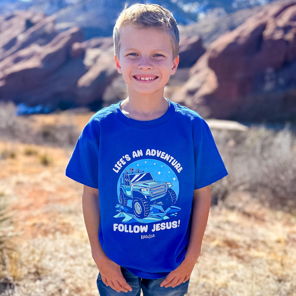 Kerusso Kids T-Shirt Follow Jesus Hoodie, Sweatshirt | CiraTrend.com (Image 3)
