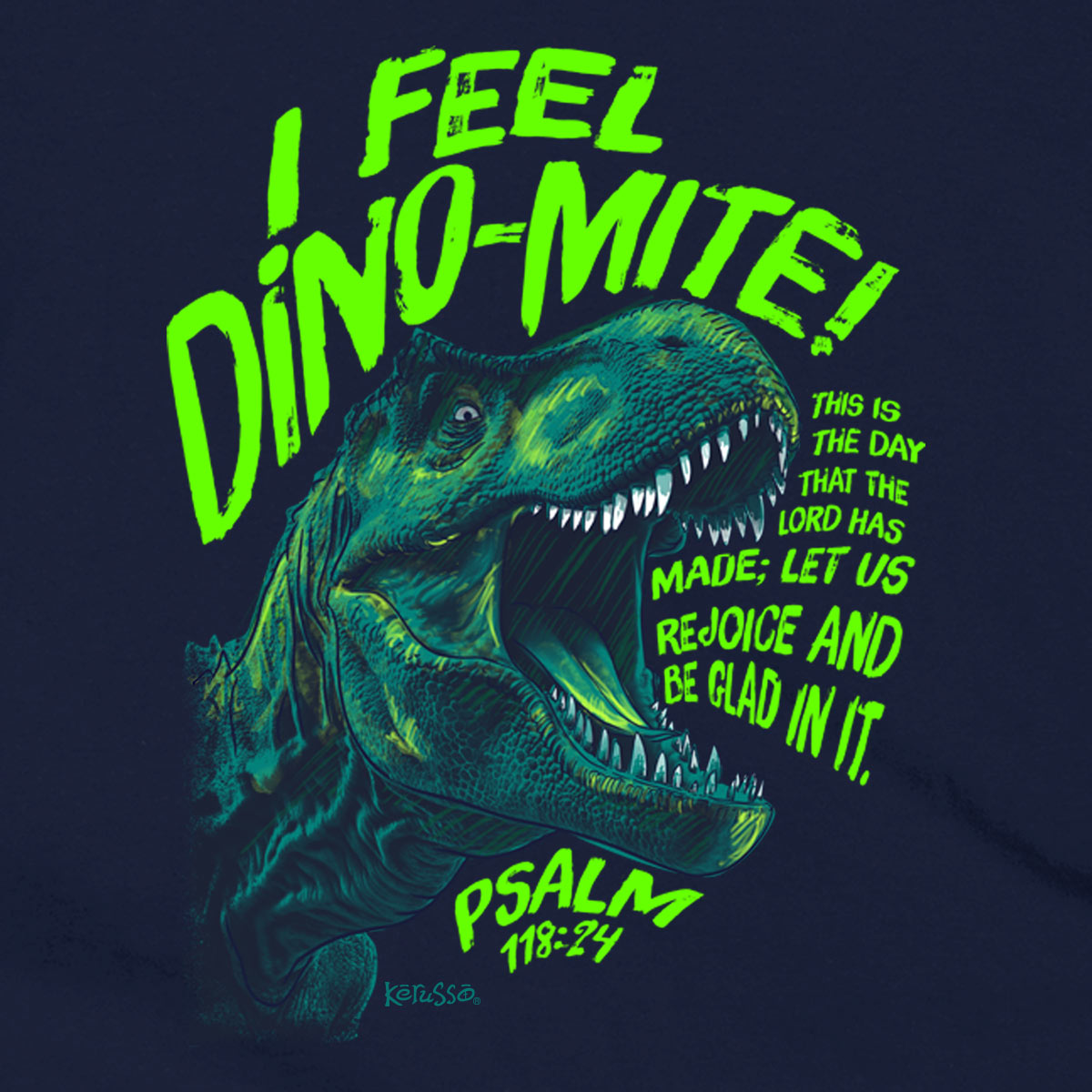 Kerusso Kids T-Shirt I Feel Dino-Mite Hoodie, Sweatshirt | CiraTrend.com (Image 2)
